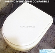 Tapa Wc MERIDIAN-N Tapawc Compatible Fijo Roca
