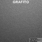 Tapa inodoro compatible metalizado GRAFITO tapawc