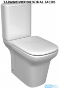 Asiento inodoro VOX AMORTIGUADO original tapawc Jacob Delafon