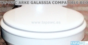 Asiento inodoro ARKE tapawc compatible GALASSIA
