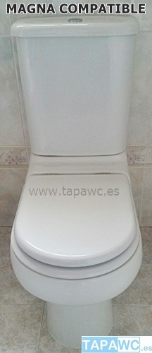 ETOOS 02099086 MAGNA Tapa WC Bellavista Color Champan, Bañoidea