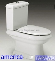 BricoLoco.com Tapa WC universal. Tapadera inodoro compatible con Roca  Victoria, Gala Elia, Sangra, Bellavista entre otros. Tapa, bisagras, asiento  y tornillos de fijación. : : Bricolaje y herramientas