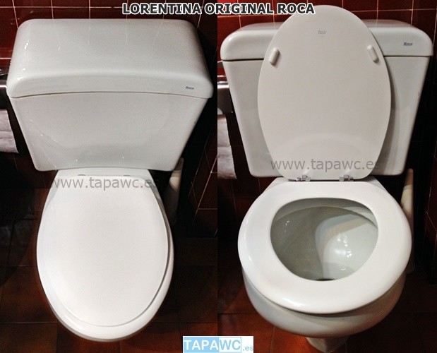 Asiento y tapa wc Roca Dama (Genérico)