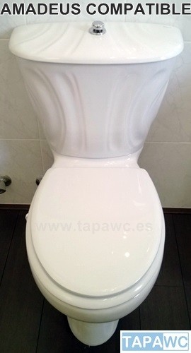 ETOOS AMADEUS Tapa WC Bellavista Blanco