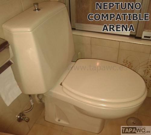 Asiento inodoro NEPTUNO tapawc compatible Jacob Delafon