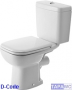 Asiento inodoro D-CODE original amortiguado tapawc Duravit