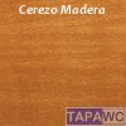 Tapa inodoro compatible CEREZO tapawc madera