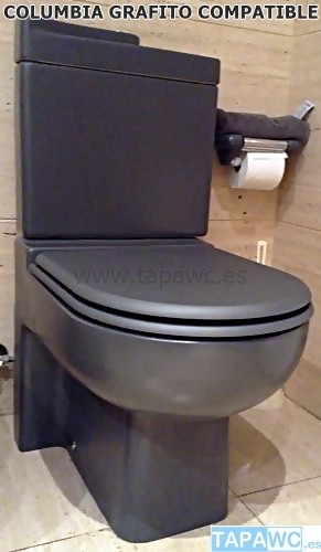 Tapa de WC Roca The Gap Square compatible