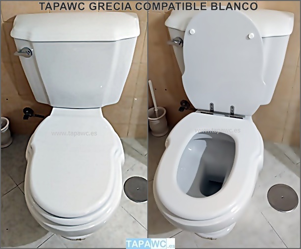 Tapa Wc GRECIA tapawc compatible Sanitana