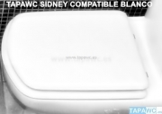 Asiento inodoro SIDNEY tapawc compatible Roca