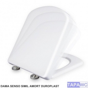 Asiento DAMA SENSO SIMIL amortiguado duroplast tapawc
