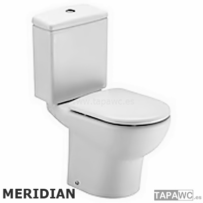 ETOOS 02014014 MERIDIAN Antiguo Tapa WC Color Gris — Bañoidea