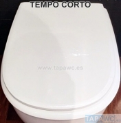 Asiento inodoro TEMPO CORTO COMPACTO tapawc compatible Ideal Standard