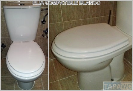 Tapa WC GALA Elia blanco