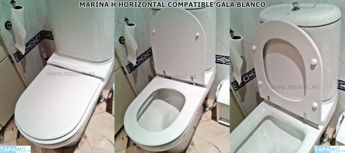 Tapa Wc Marina vertical Gala Compatible